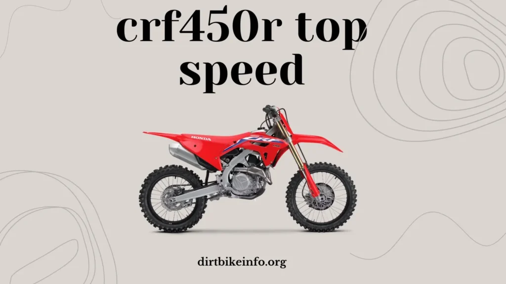 crf450r top speed