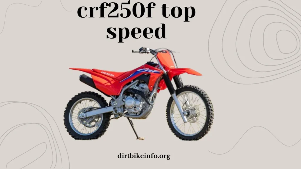 crf250f top speed