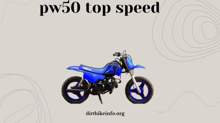 pw50 top speed