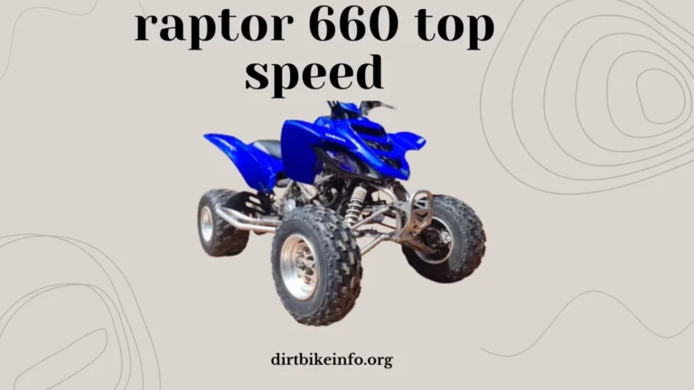 raptor 660 top speed