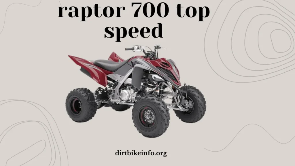 raptor 700 top speed