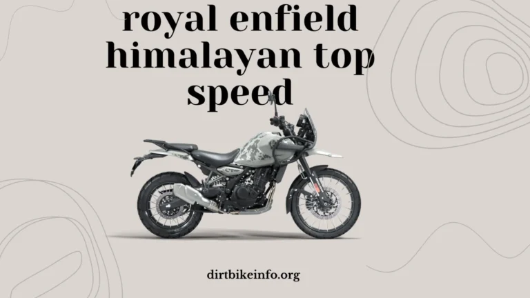 royal enfield himalayan top speed