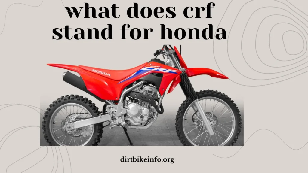 what does crf stand for honda