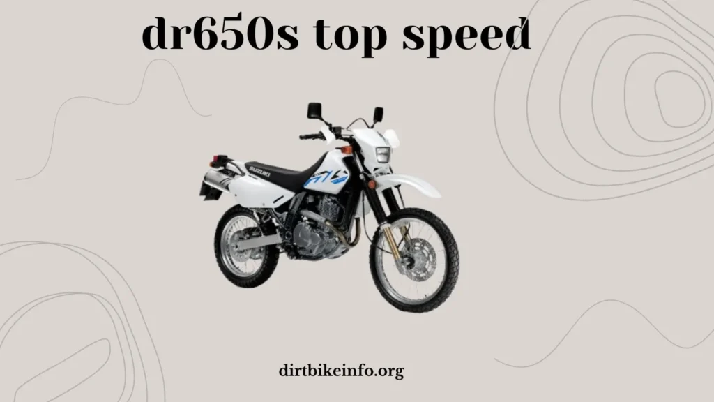 dr650s top speed